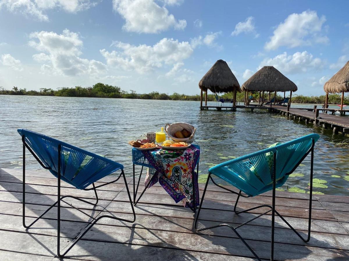 Casa Shiva Bacalar By Mij Bed & Breakfast エクステリア 写真