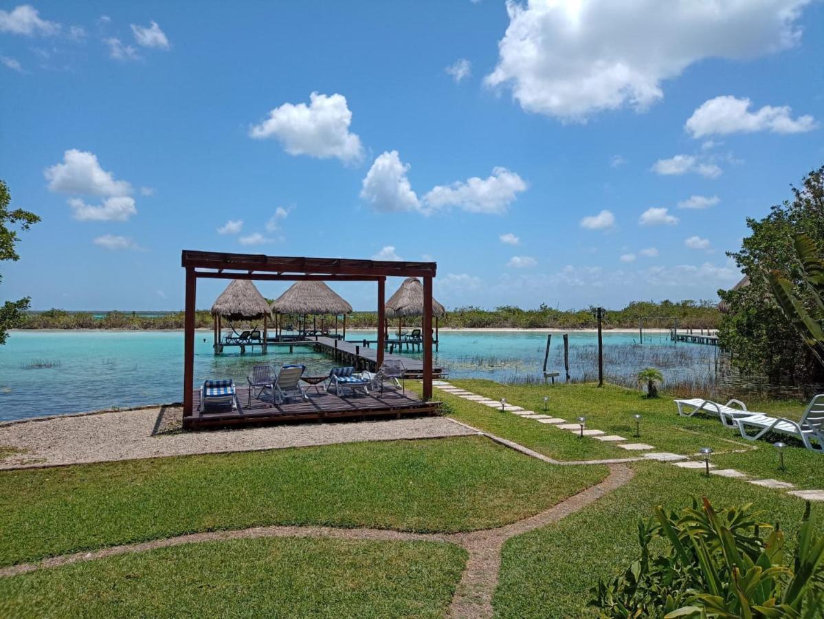 Casa Shiva Bacalar By Mij Bed & Breakfast エクステリア 写真