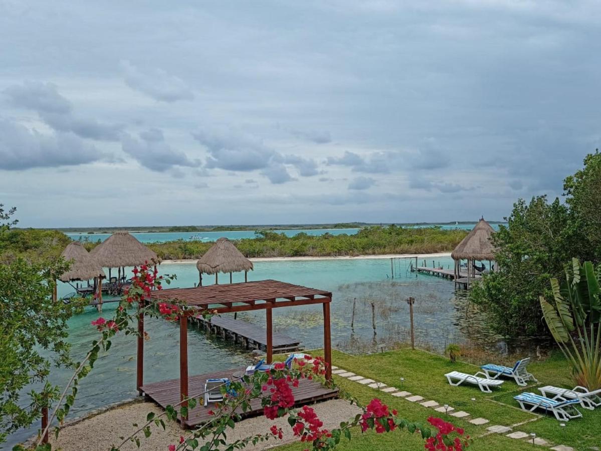 Casa Shiva Bacalar By Mij Bed & Breakfast エクステリア 写真