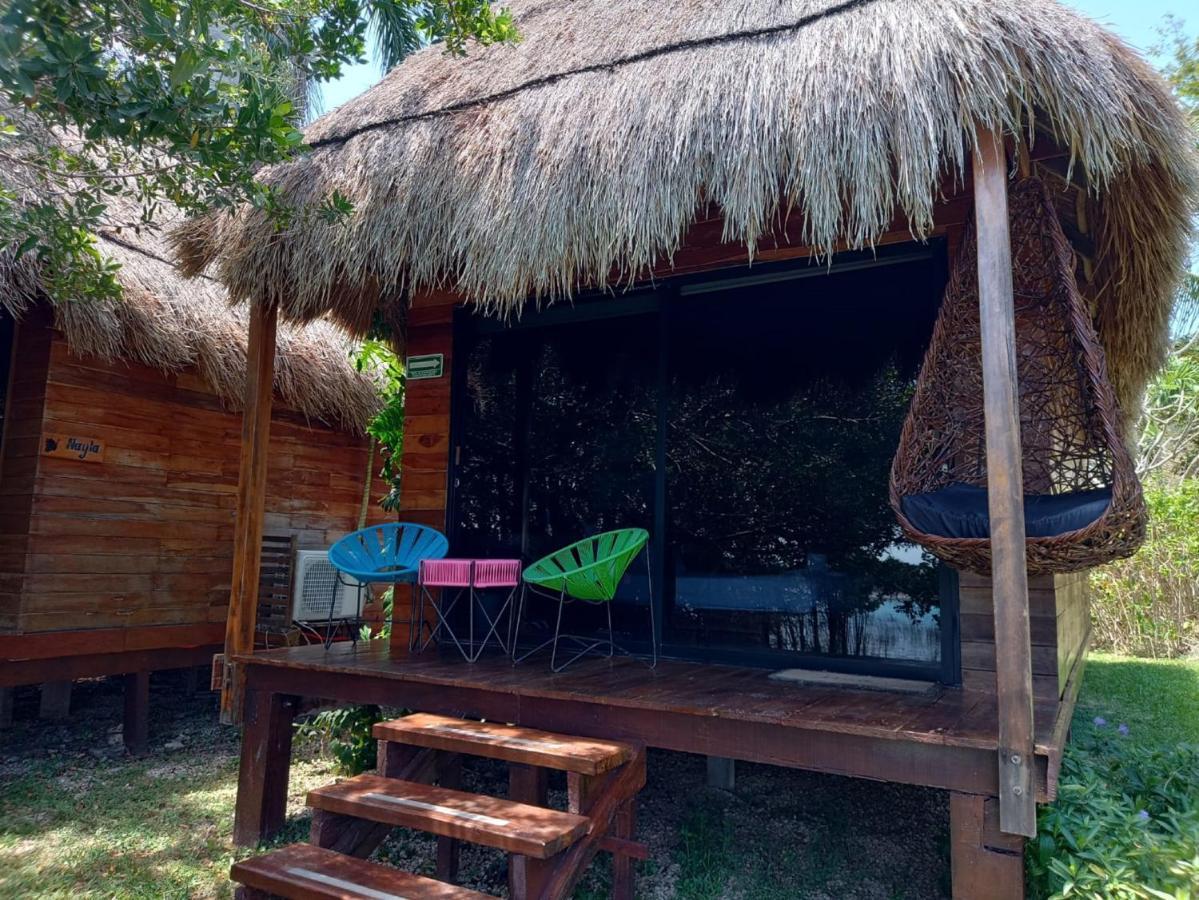 Casa Shiva Bacalar By Mij Bed & Breakfast エクステリア 写真