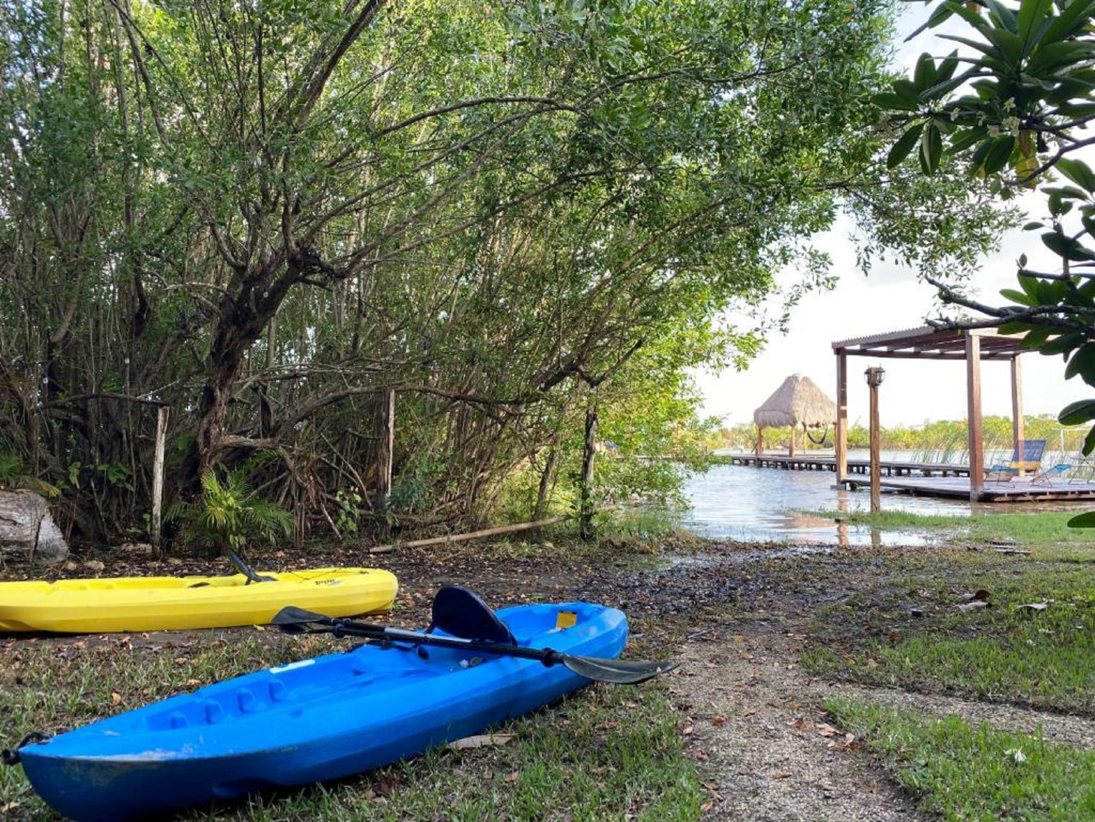 Casa Shiva Bacalar By Mij Bed & Breakfast エクステリア 写真