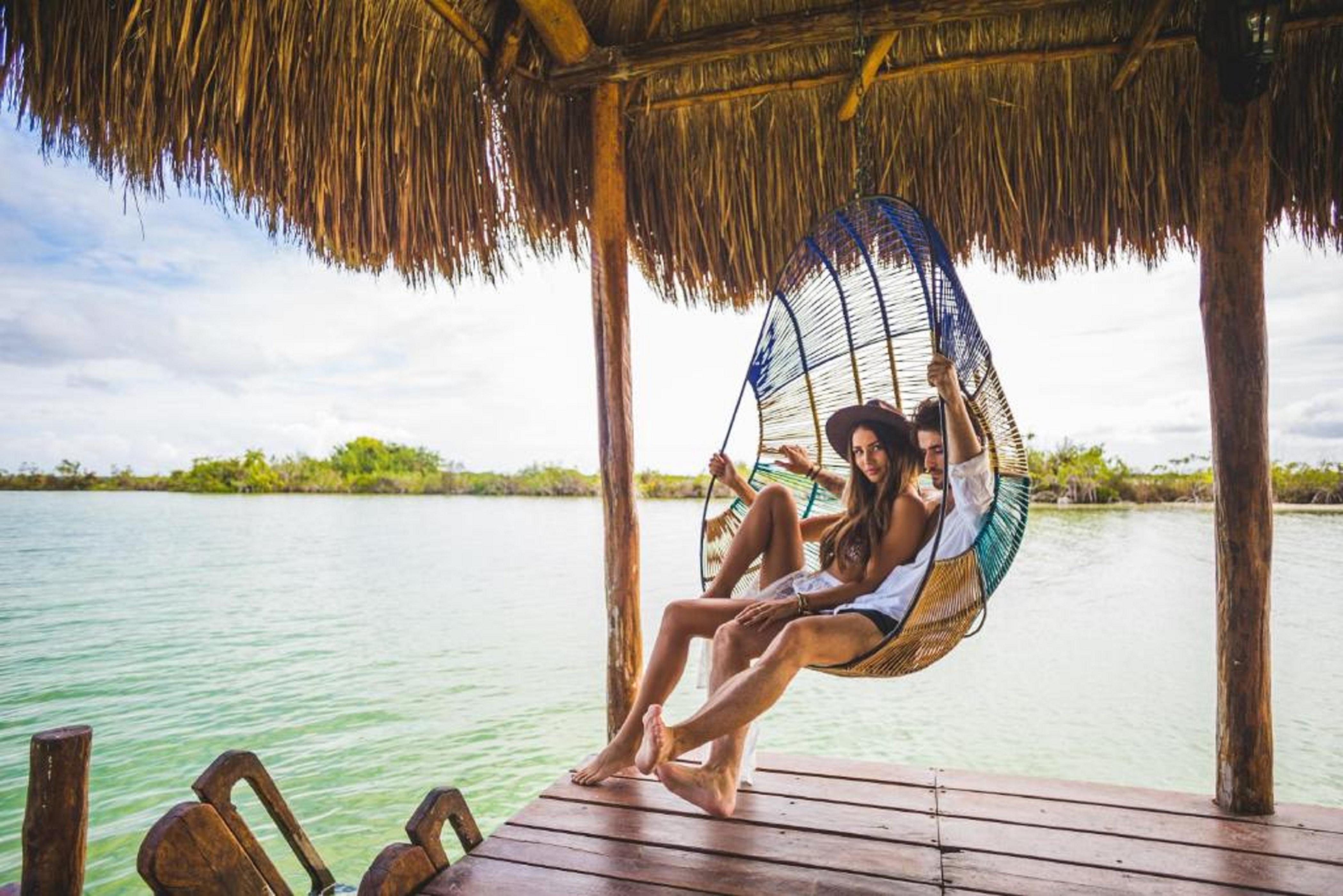 Casa Shiva Bacalar By Mij Bed & Breakfast エクステリア 写真