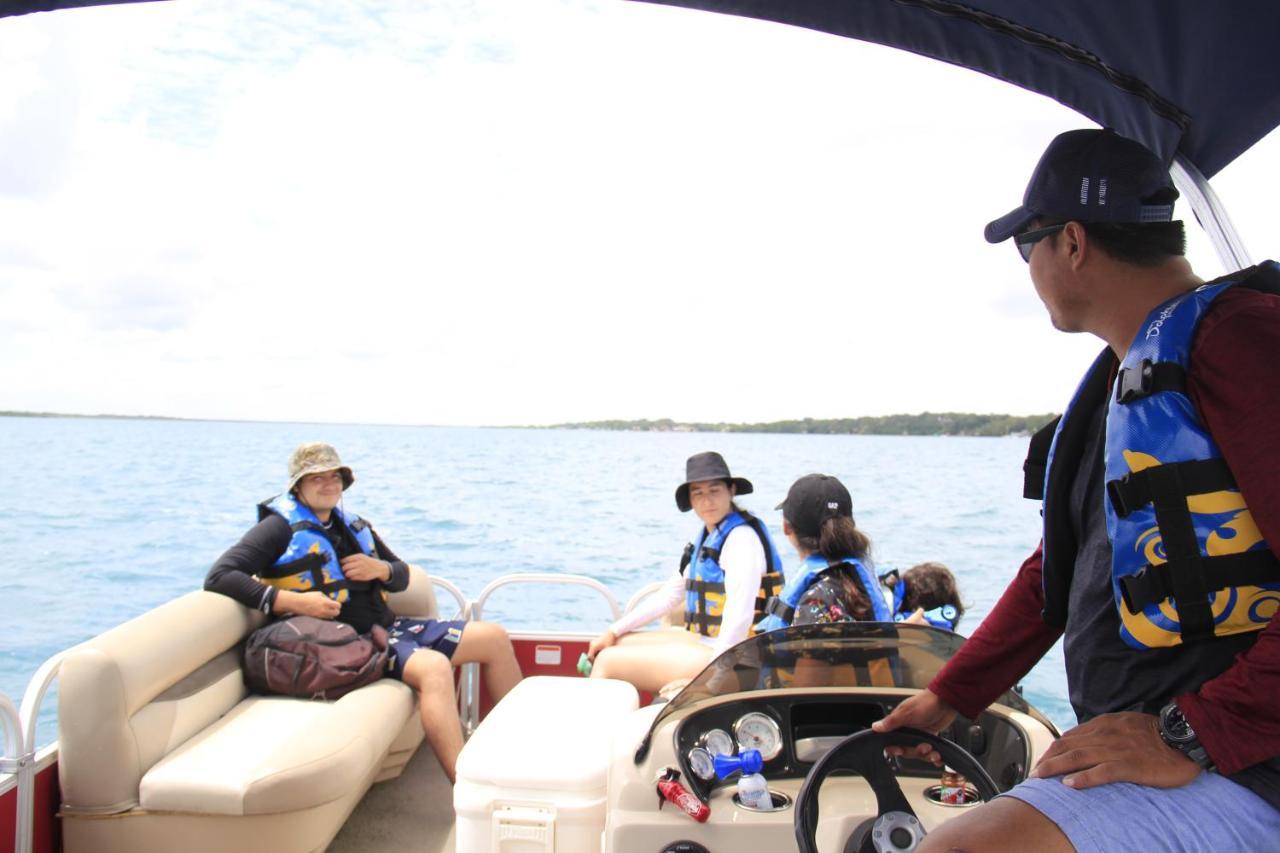Casa Shiva Bacalar By Mij Bed & Breakfast エクステリア 写真