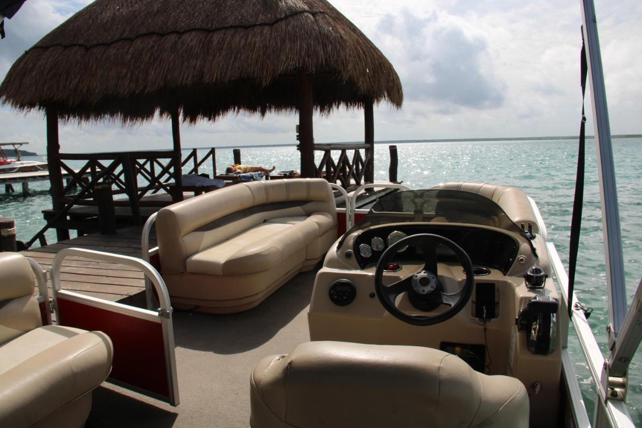 Casa Shiva Bacalar By Mij Bed & Breakfast エクステリア 写真