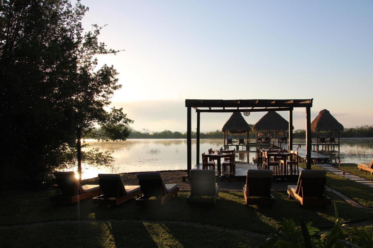 Casa Shiva Bacalar By Mij Bed & Breakfast エクステリア 写真