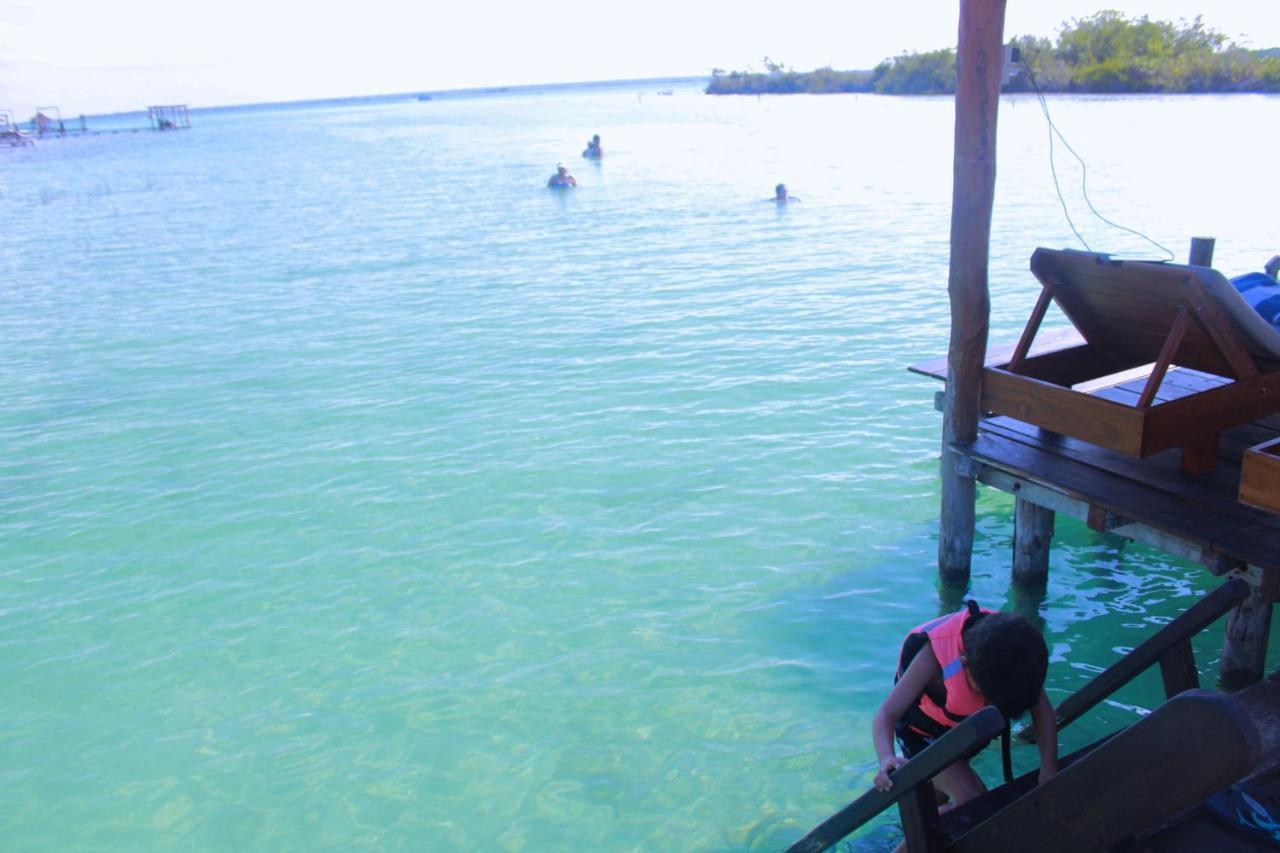 Casa Shiva Bacalar By Mij Bed & Breakfast エクステリア 写真